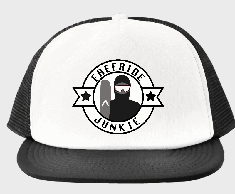 Trackerka Freeride Junkie Black Logo