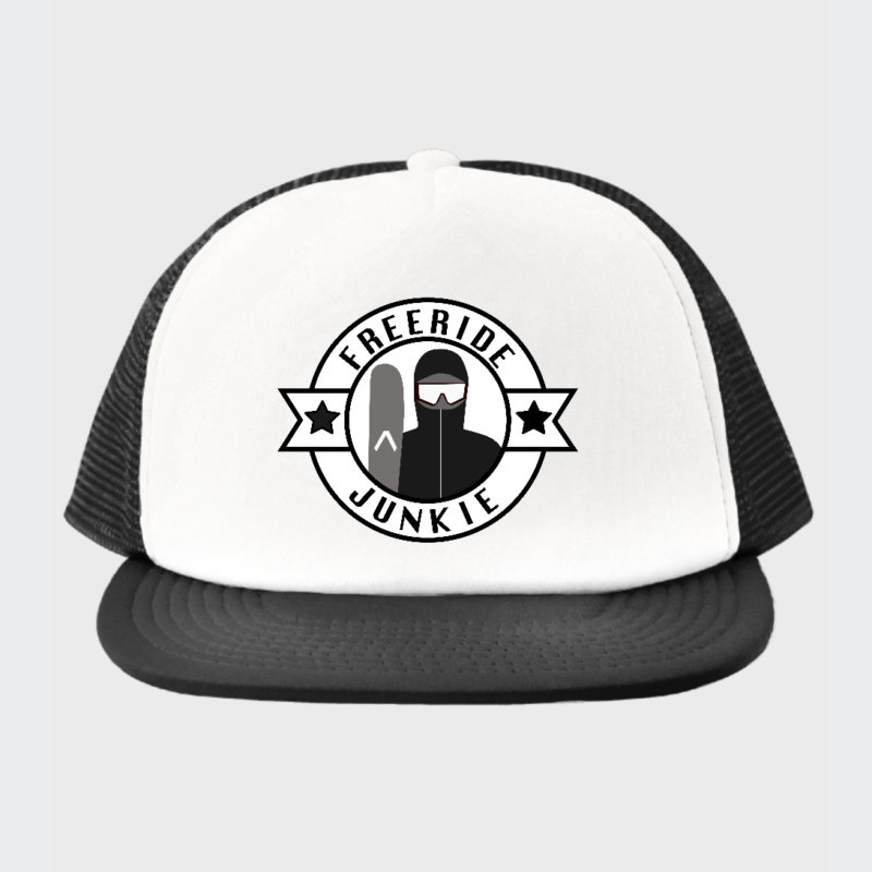 Trackerka Freeride Junkie Black Logo